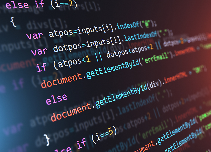 Image of computer code.